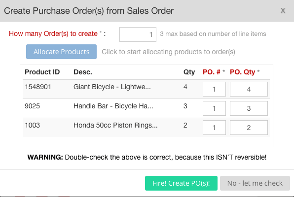 create-PO-popup