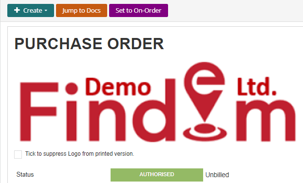 Purchase Order Status
