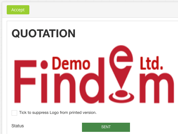 quoatation-sent-status