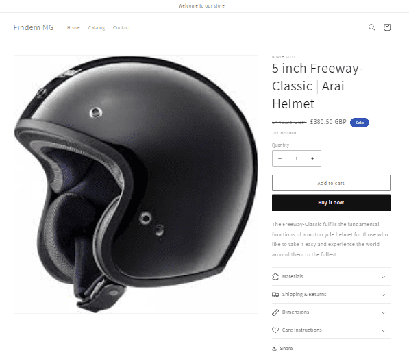 Product Buy Dashboard