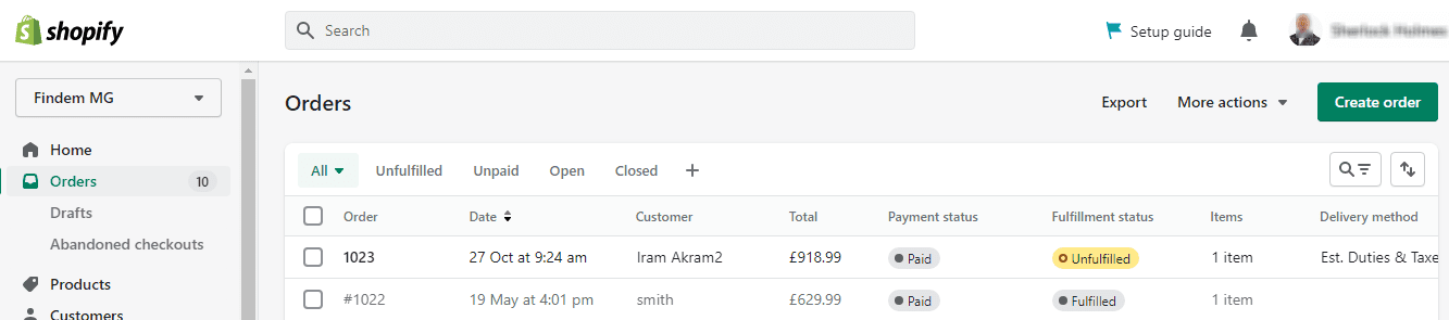 New Orders Automatically Add in Order Section